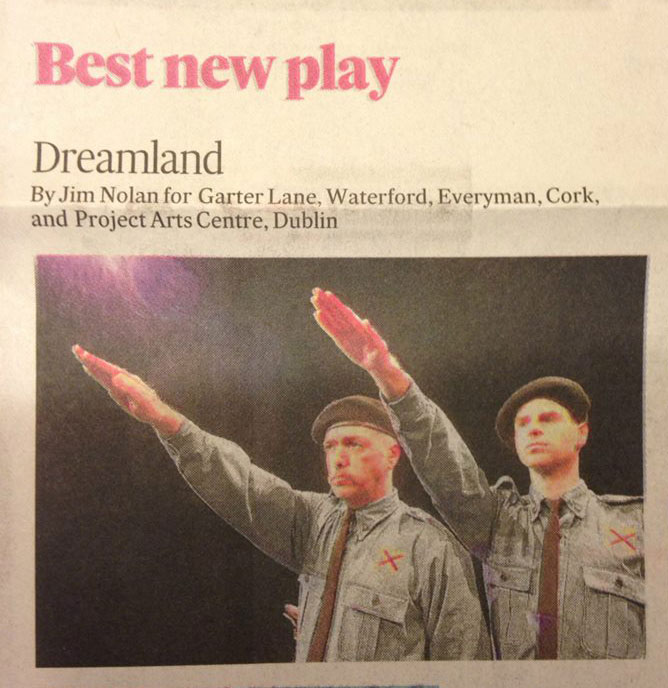 Dreamland Irish Theatre Awards