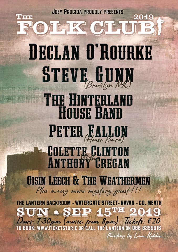 The Folk Club Poster